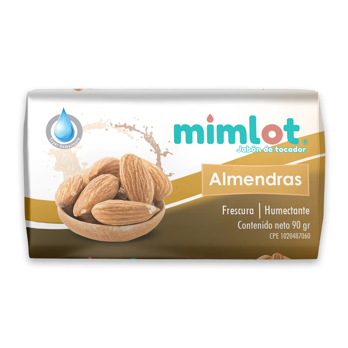 Jabón de Tocador de Almendras 90g- Bulto de 72 unidades
